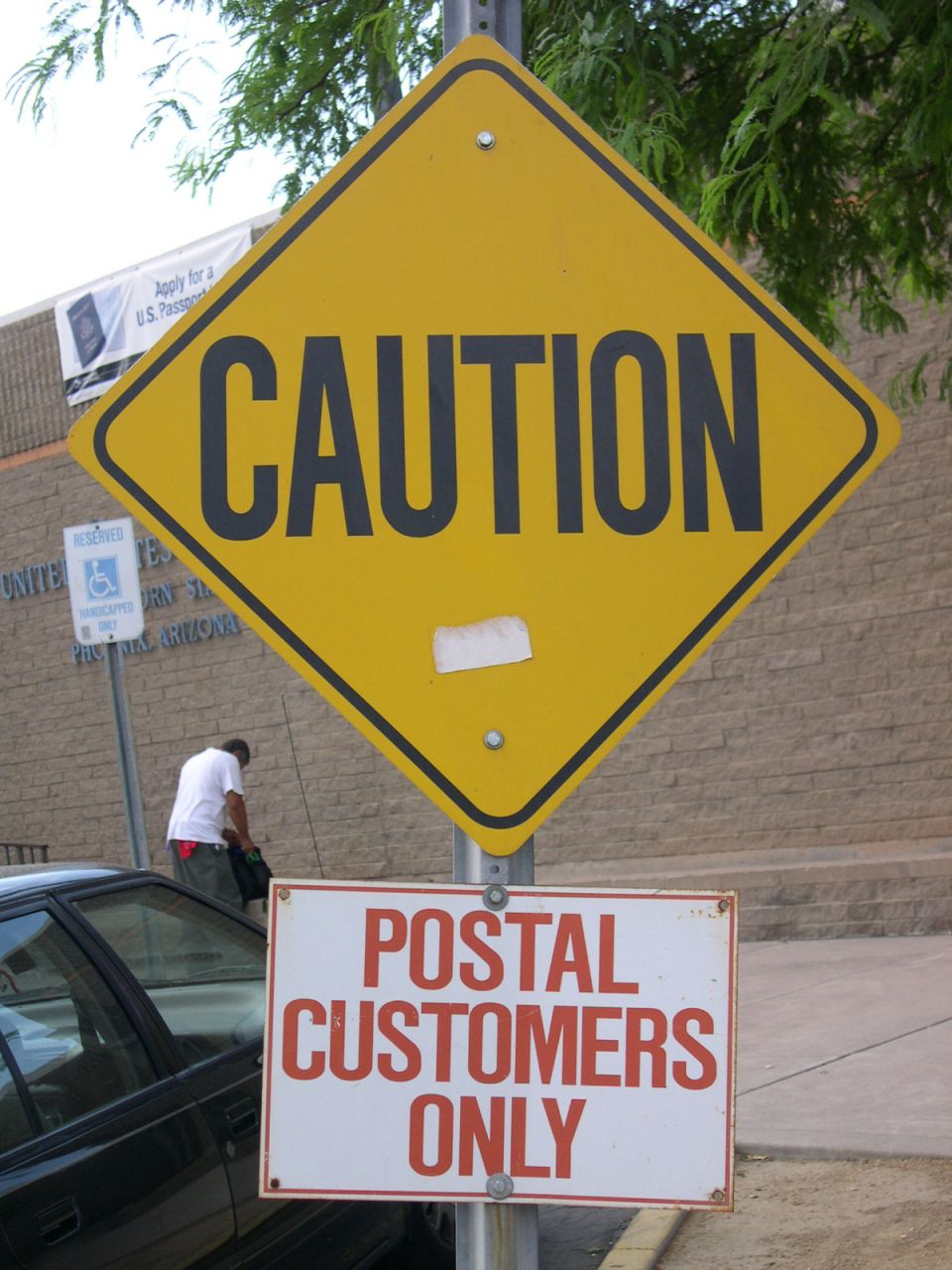 CAUTION: Postal Customers Only
